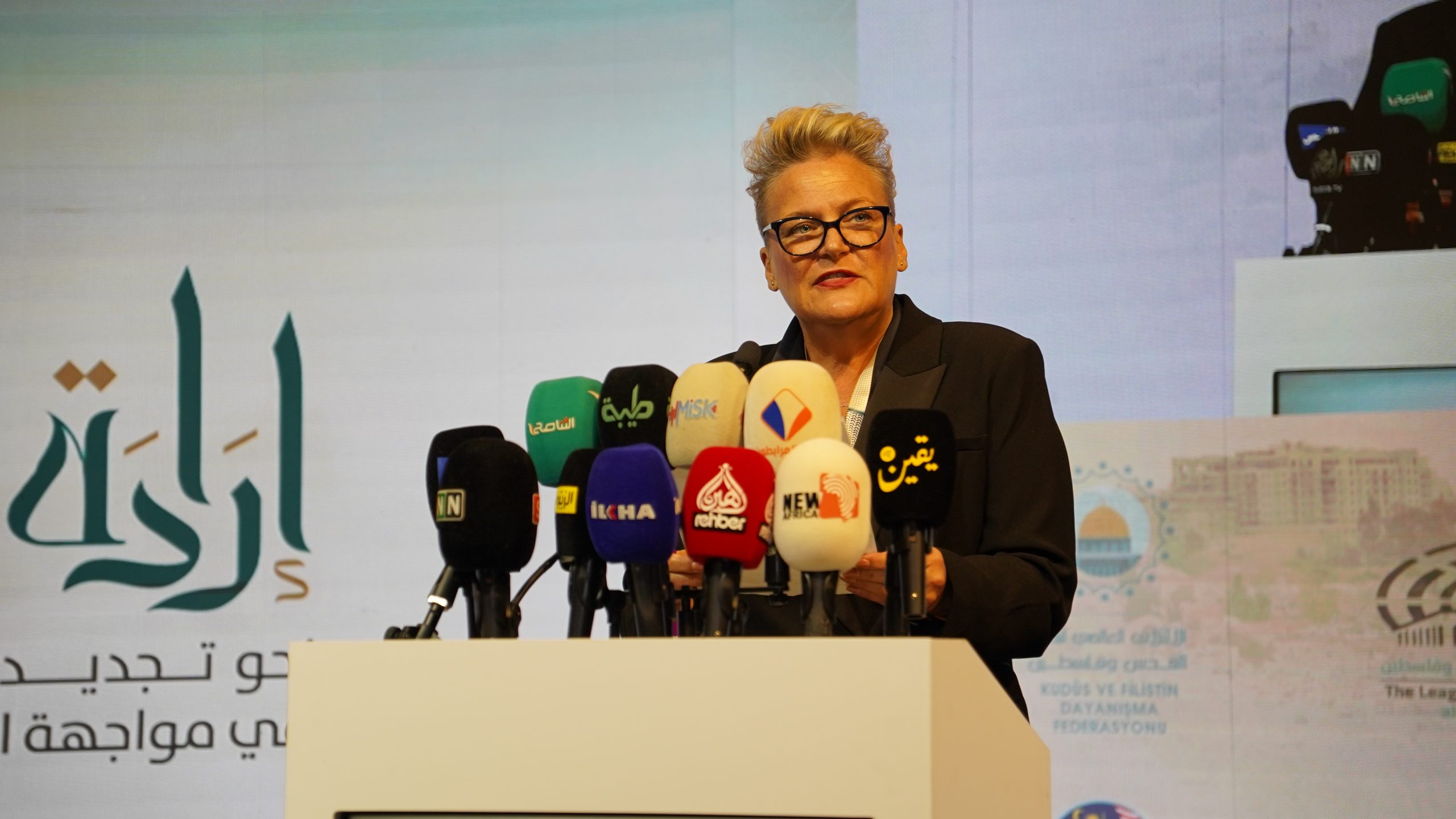 المدافعة العالمية عن حقوق الإنسان الإيرلندية تارا أوغريدي : سنستمر في الإبحار بأساطيل جديدة حتى كسر الحصار عن غزة